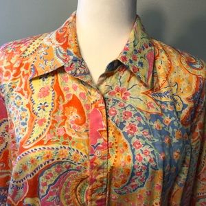 Ralph Lauren blouse Sz 1X